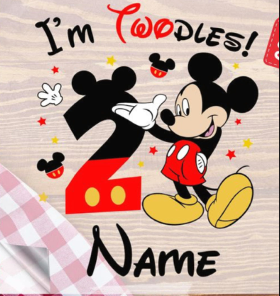 Youth  Mickey Mouse Order